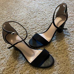 Black KELLY & KATIE ankle strap sandal!!! -
